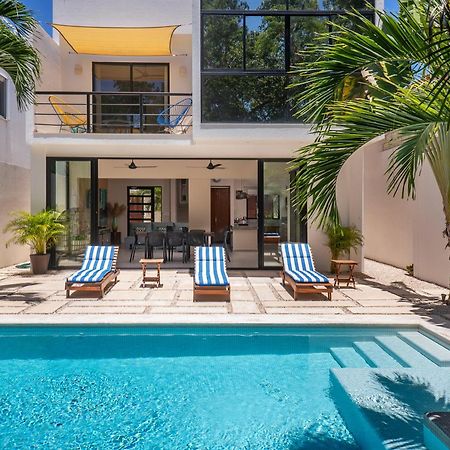 Wonderful Tropical Home 3Br, Garden, Private Pool. Tulum Eksteriør billede