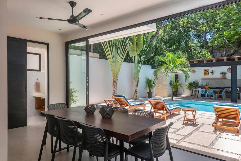Wonderful Tropical Home 3Br, Garden, Private Pool. Tulum Eksteriør billede
