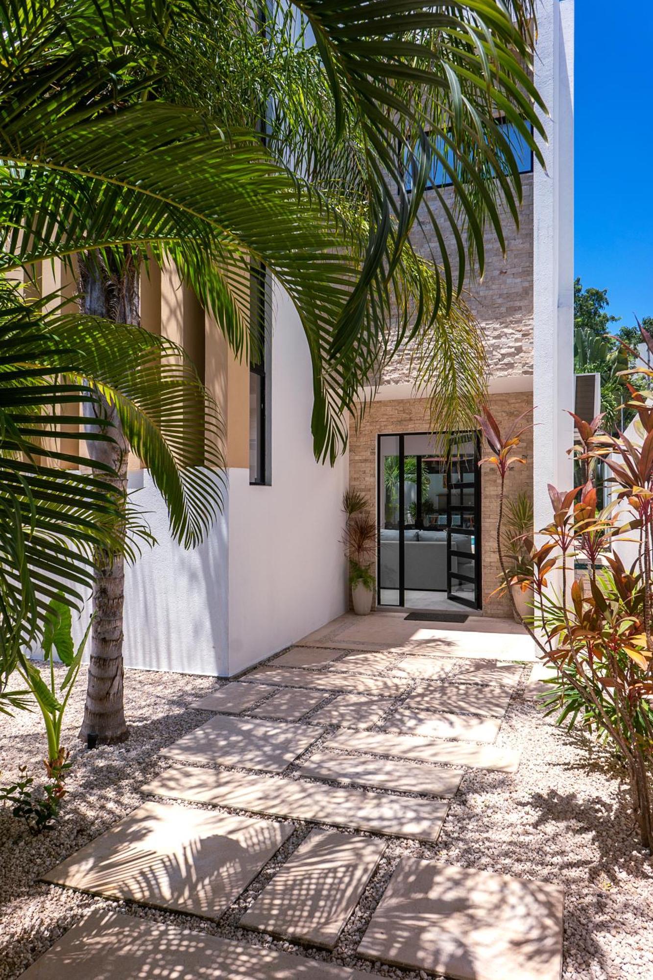 Wonderful Tropical Home 3Br, Garden, Private Pool. Tulum Eksteriør billede